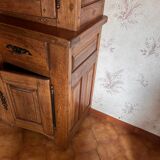 Solid oak sideboard