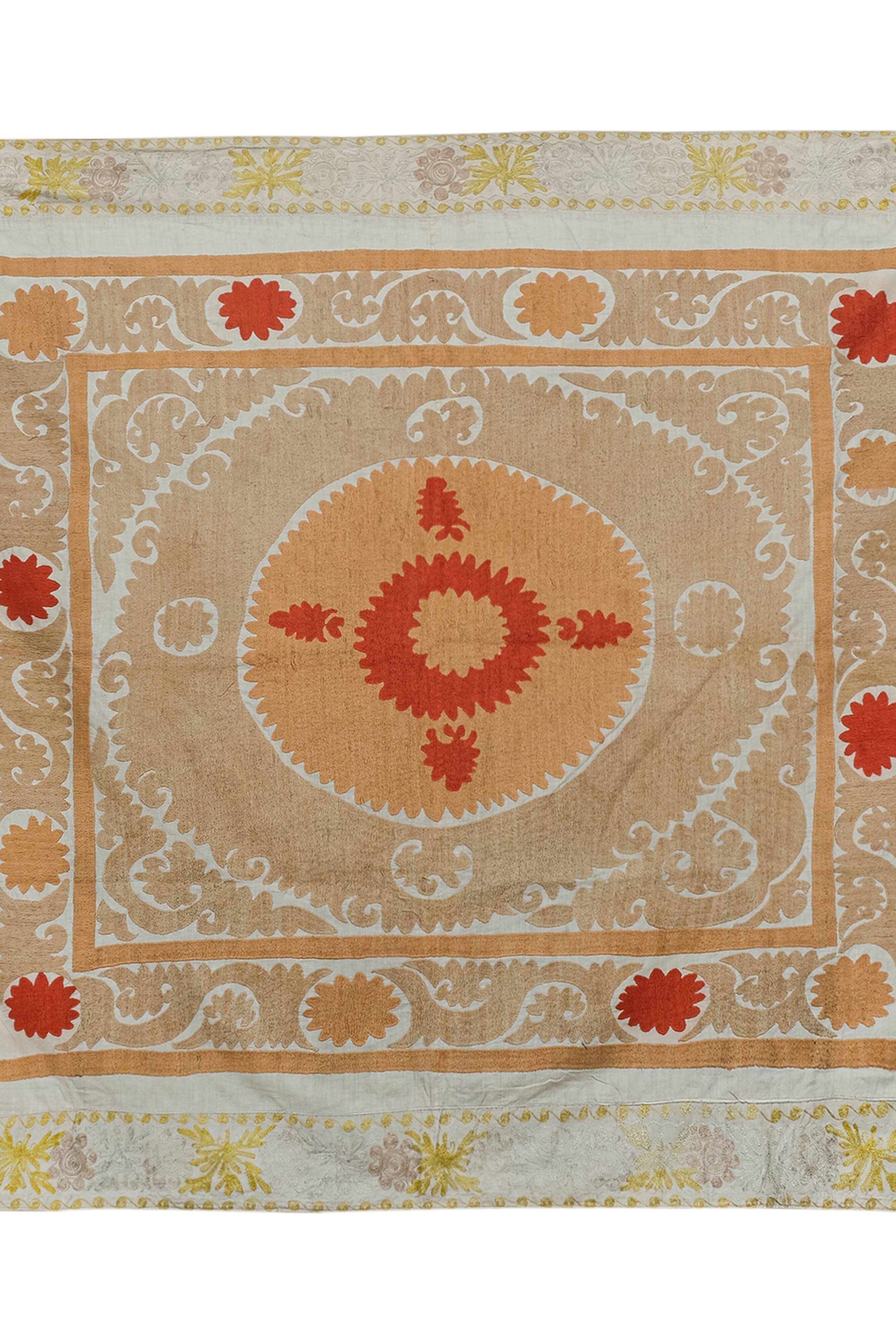 Hand knotted rug, vintage Turkish rug 152x175 cm
