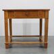 1930s Restored Antique Oak Table, Czechoslovakia