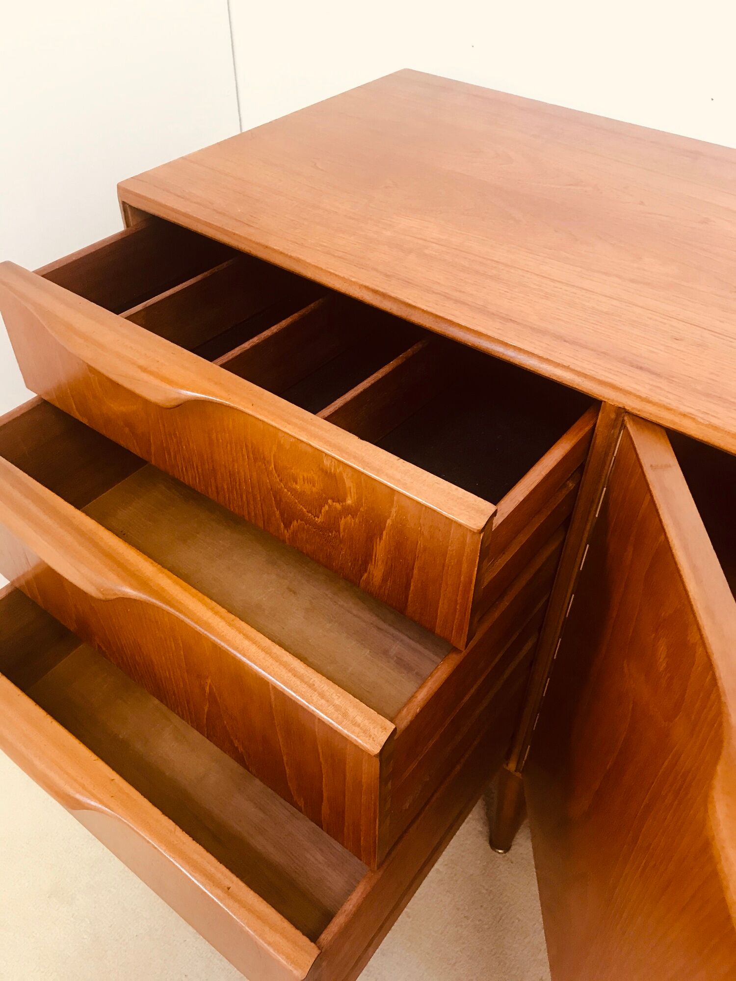 McIntosh teak sideboard made in Scotland in the 60’s designed by Tom Robertson