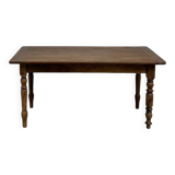 Small farmhouse table / desk in solid cherry wood