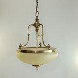 Glass and brass / vintage suspension