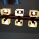 Scandinavian teak and perspex 60's
