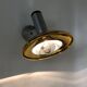 Paire d'appliques murales orientable Philips chromé et or années 70