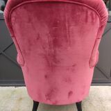 Ancien fauteuil capitonné Napoléon III