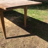 Farm table and two benches