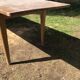 Table de ferme et deux bancs