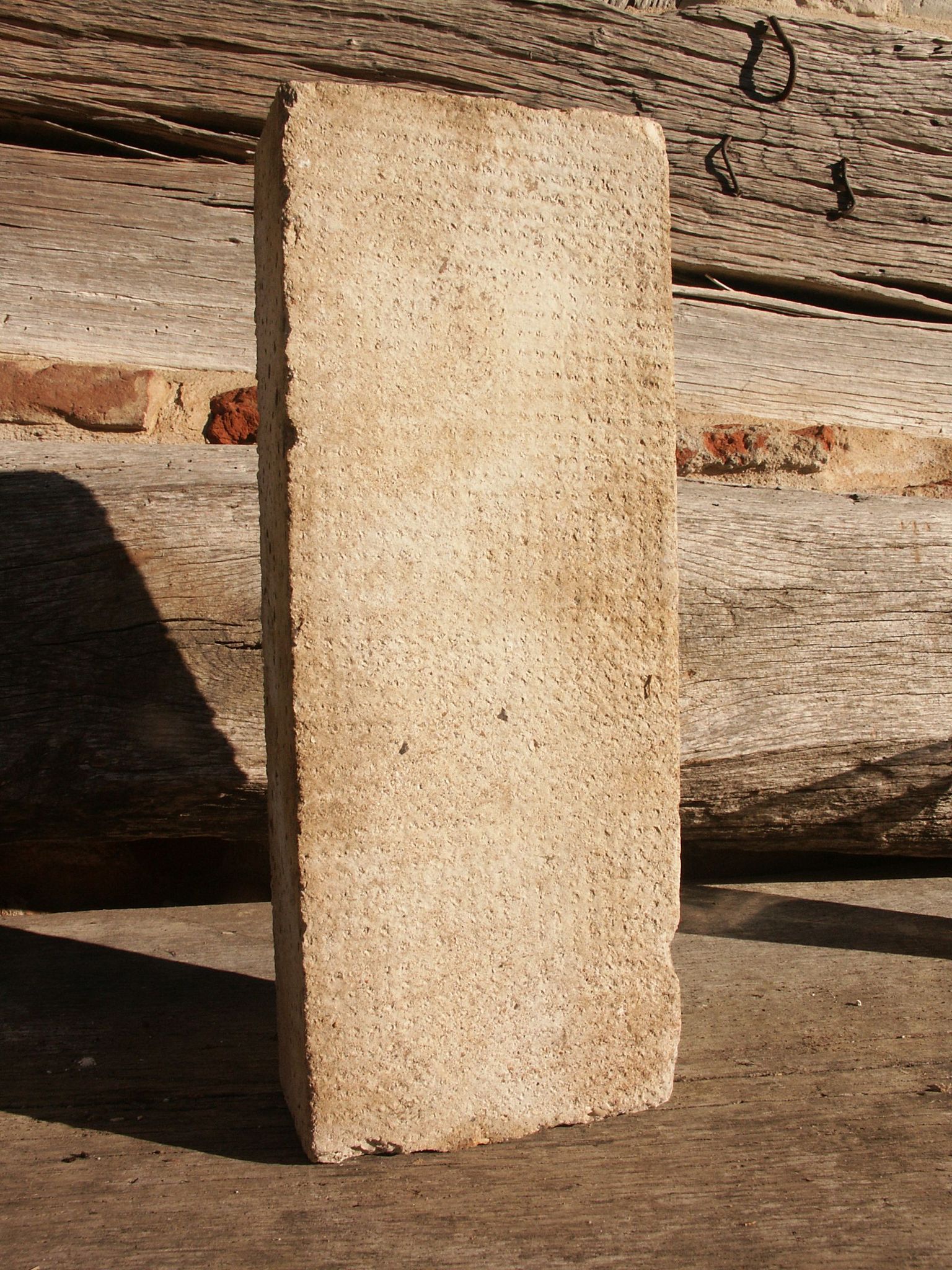 Empty pocket handmade concrete farm