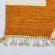 Handmade Moroccan Berber rug, orange, size 150 x 250 cm