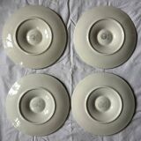 Assiettes à huîtres Chantilly