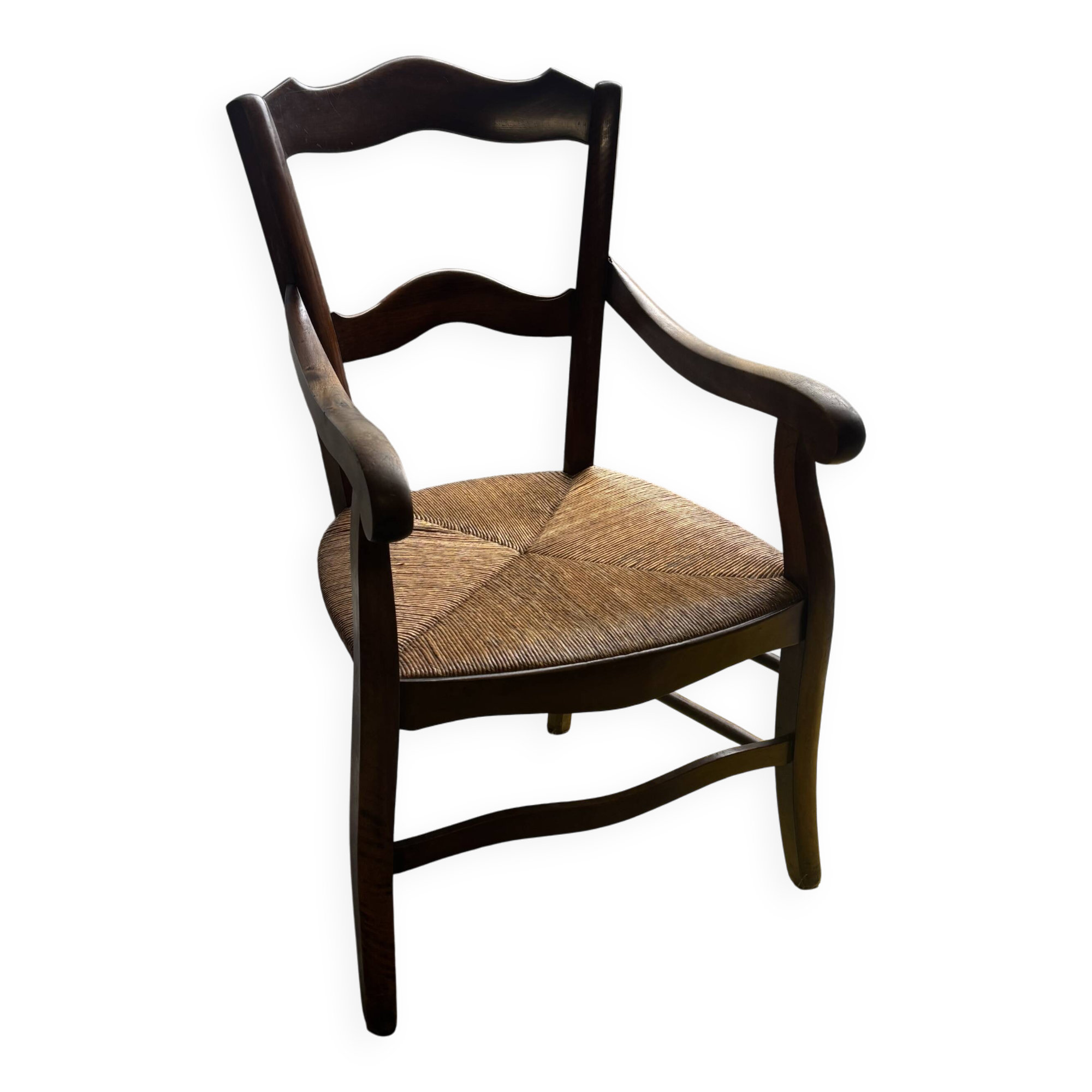 Fauteuil paillé