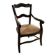 Fauteuil paillé