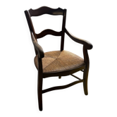 Wicker armchair