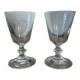 Paire de verre à pied à vin