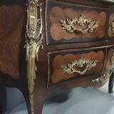 Dresser in marquetry style Louis XV