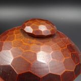 Wooden box- Decoration of cut sides - circa 1950