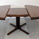 Table ronde de salle à manger extensible Baumann, France vers 1970