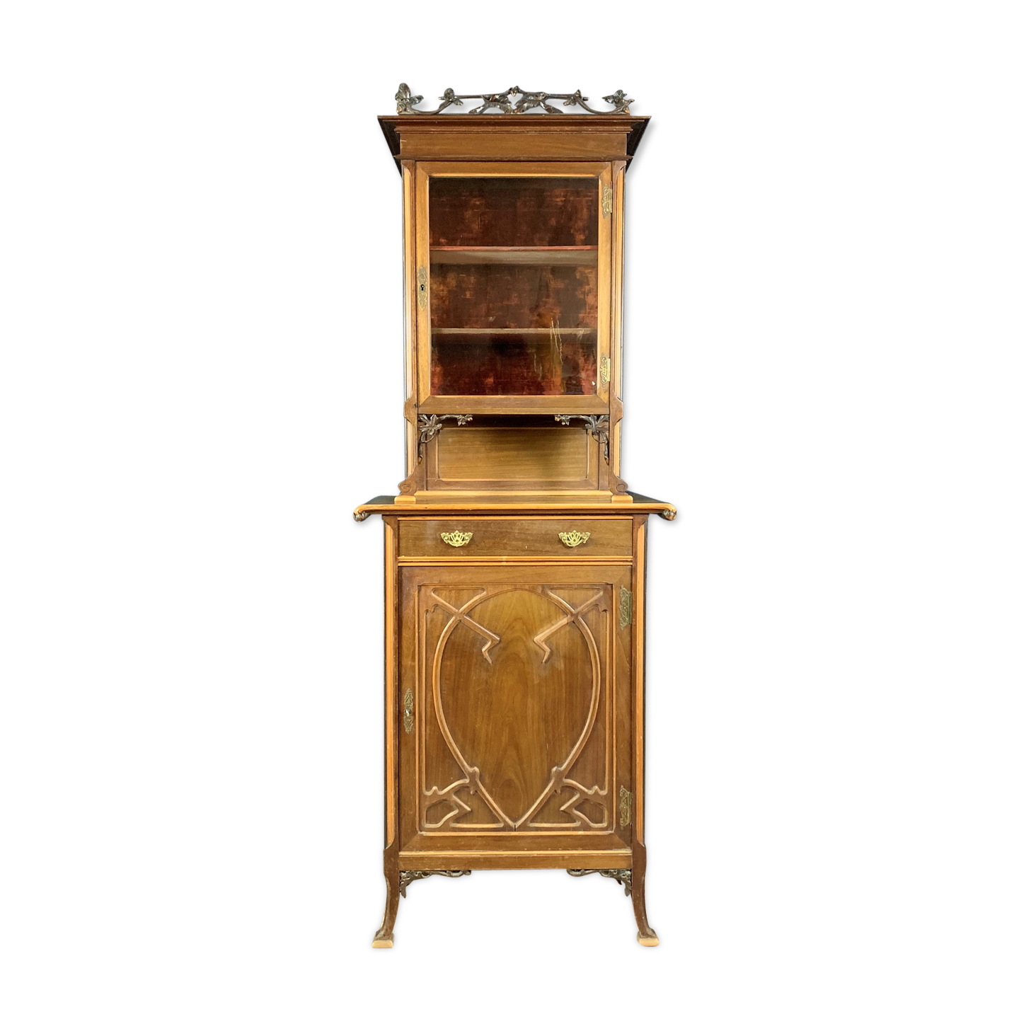 Art Nouveau bookcase