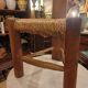 Brutalist Tripod Chair "Wabi-Sabi" Folk Art, 1900-1950