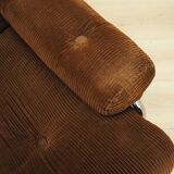 Corduroy armchair, Swedish design, 1960s, production: Sweden