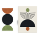 2 geometric art prints. A2 (42x59.4cm).