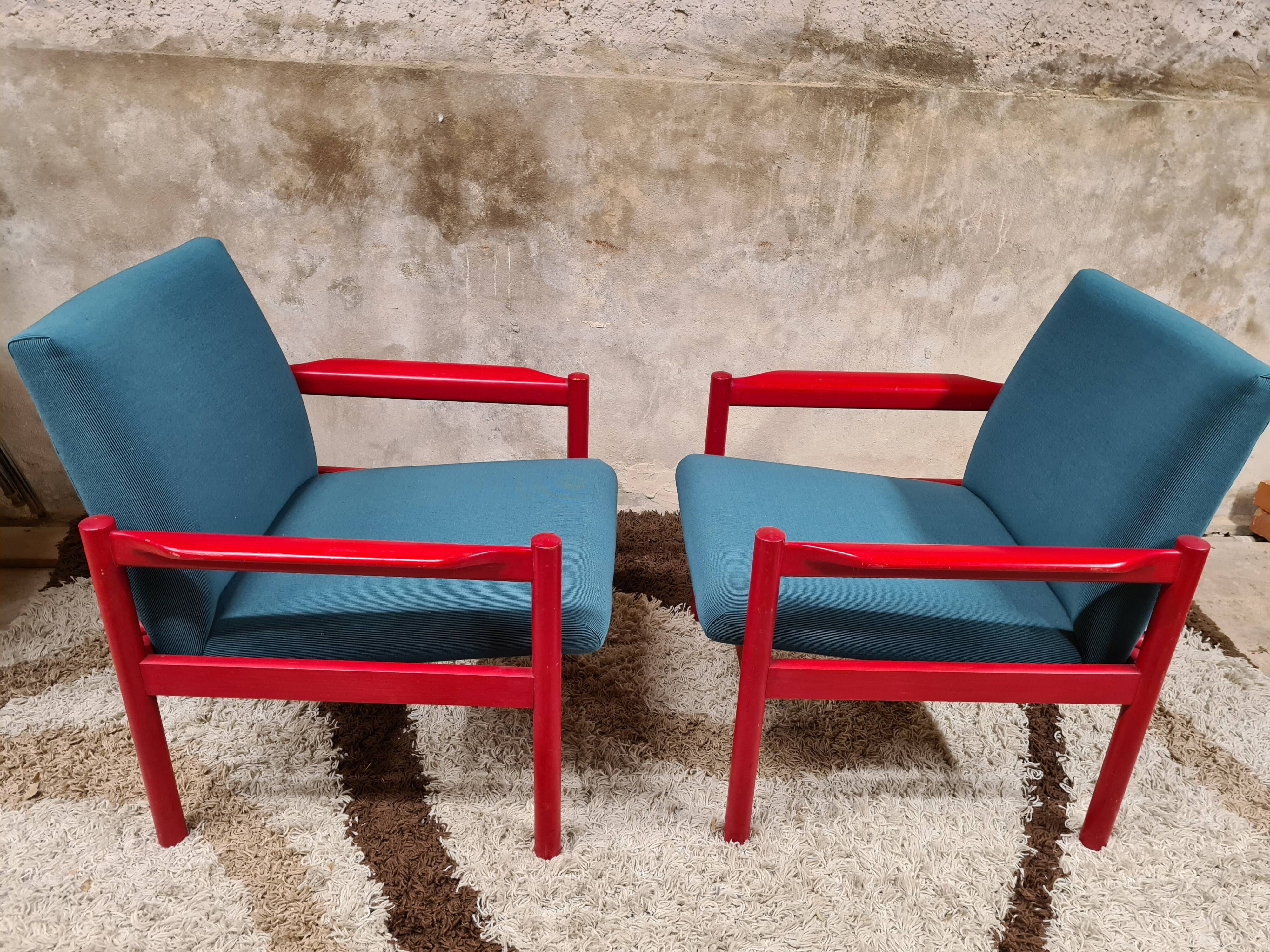 Pair of armchairs year 1960 vintage