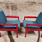 Pair of armchairs year 1960 vintage