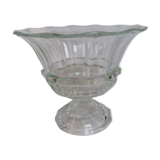 Cup on glass stand 22cm high