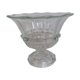 Cup on glass stand 22cm high