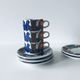 Acapulco coffee cup and saucers by Villeroy and Boch