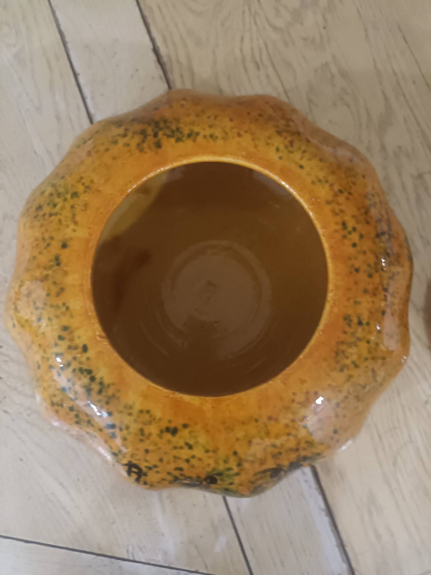 Large Pumpkin Soup Tureen in Ceramic – Gérard CROCIANI (Vallauris)