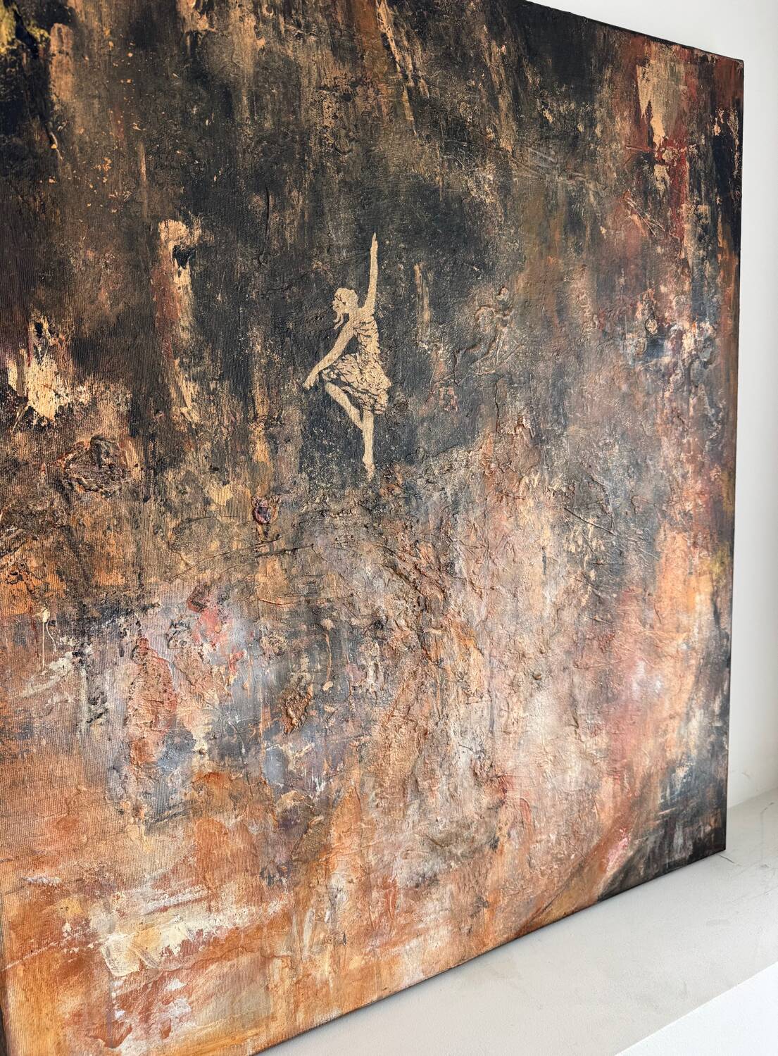 Acrylic on canvas 70 × 80 cm