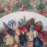 Decorative relief painting signed