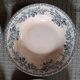 Assiettes creuses terre de fer HBCM décor Guadeloupe