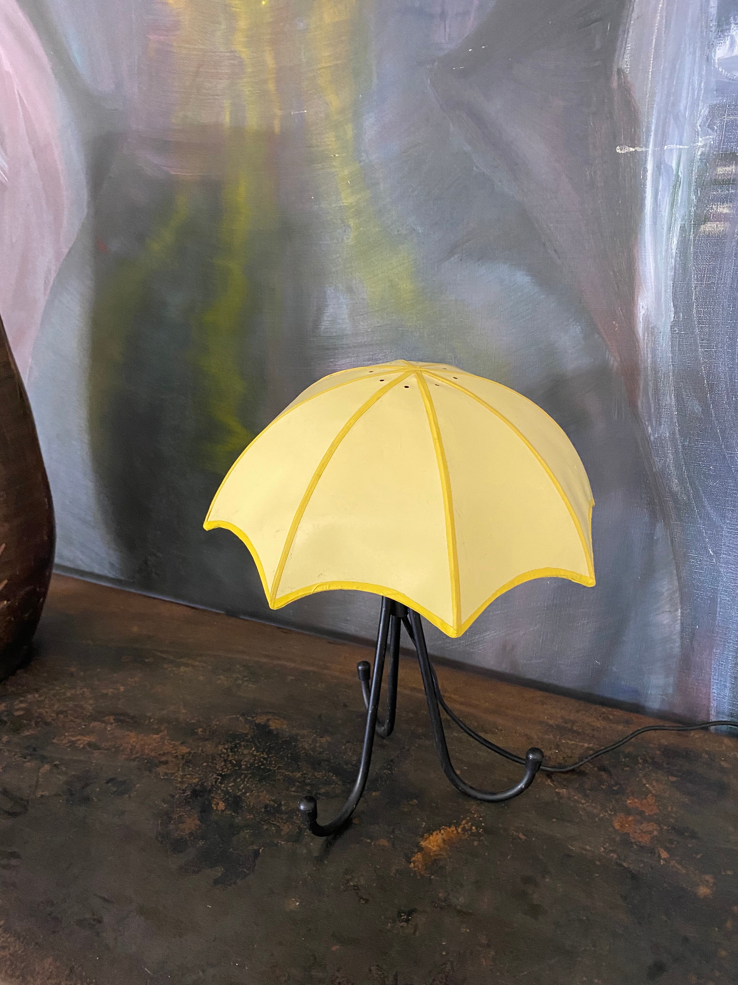 Vintage tripod lamp 50s