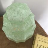 Speckled glass globe