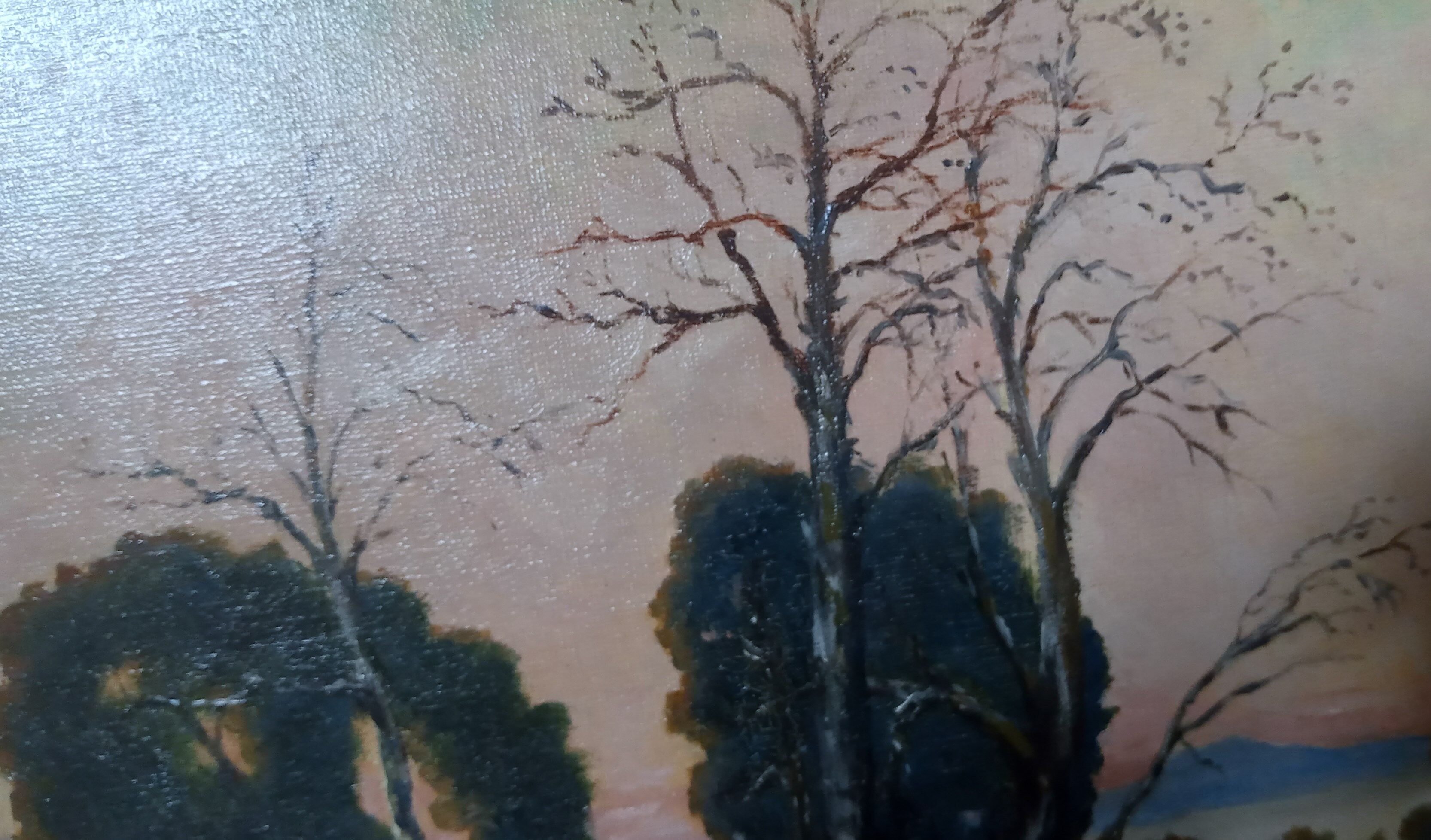 Lac de Vassivière au soleil sunset by Henri COULON (1855-1936) School of CROZANT