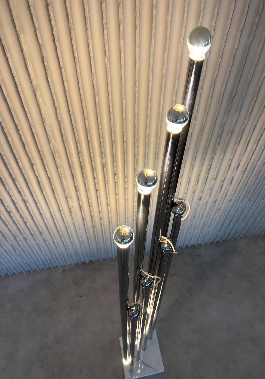 “Giraffa” Adjustable Floor Lamp by Sergio Moscheni for Selenova, Italy — 1970s