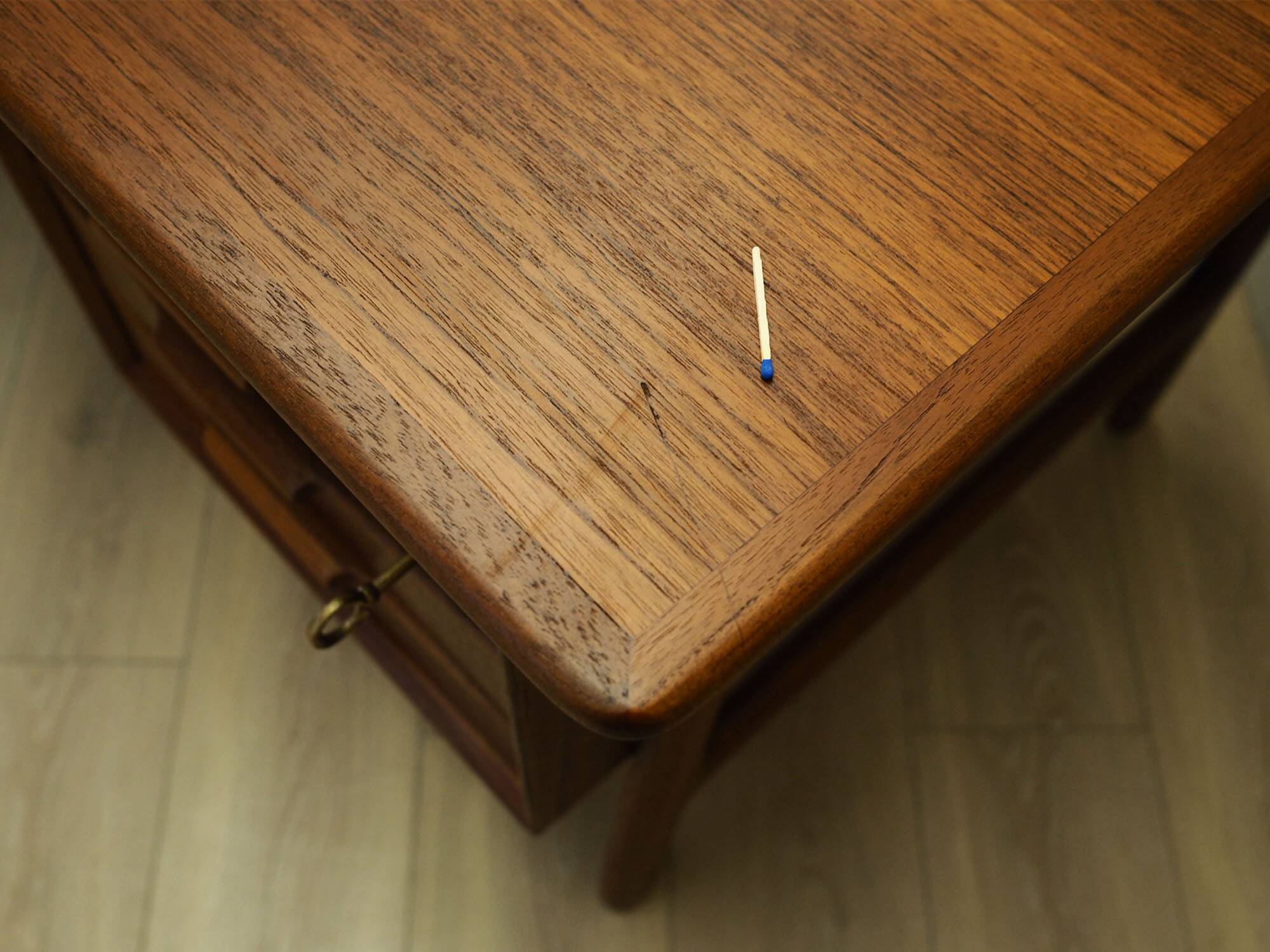 Teak desk, Danish design, 1970s, manufacturer: Omann Jun