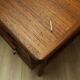 Teak desk, Danish design, 1970s, manufacturer: Omann Jun