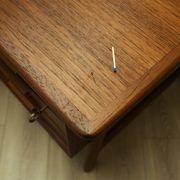 Bureau en teck, design danois, années 1970, fabricant : Omann Jun