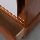 Teak wall shelf designed by Jul de Roover