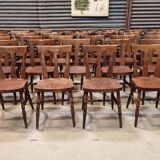 Set of 30 Baumann bistro chairs