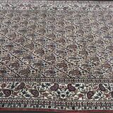Ancient Persian carpet Ghoum pattern Boteh