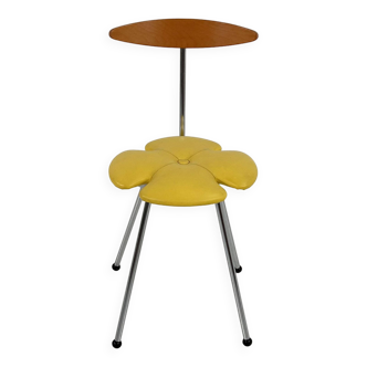 Chair with flower seat by Effezeta Italia, 1970