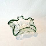 Bullicante Murano Glass Ruffled Bowl / Empty Pocket