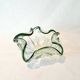 Bullicante Murano Glass Ruffled Bowl / Empty Pocket
