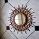 Rattan sun mirror 56cm