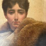 Portrait d'une femme française du XIXe siècle