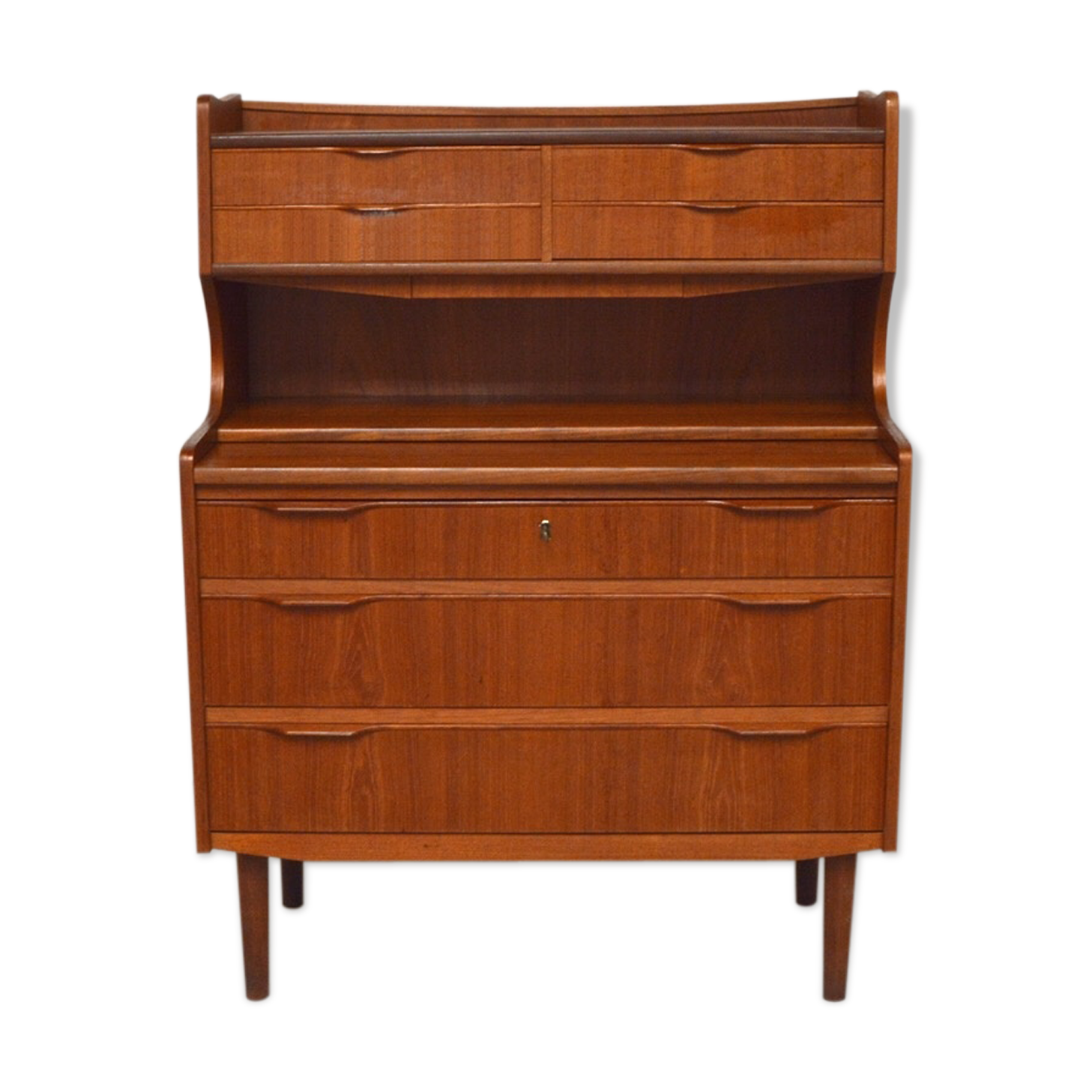 Scandinavian teak secretary